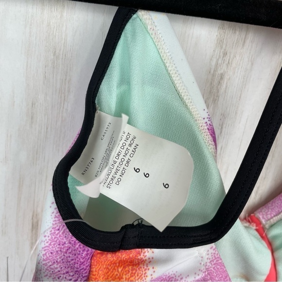 NWT Nike grid pattern tankini bathing suit top - Picture 4 of 7